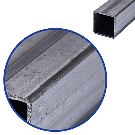 blank vierkante koker 15x15x1,5mm