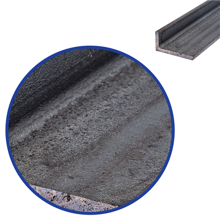 stalen L-profiel 80 x 40 x 6mm