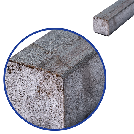 stalen massief vierkant 18x18mm